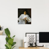 Poster Chase - Fille En Blanc 1890 (Bureau à domicile)