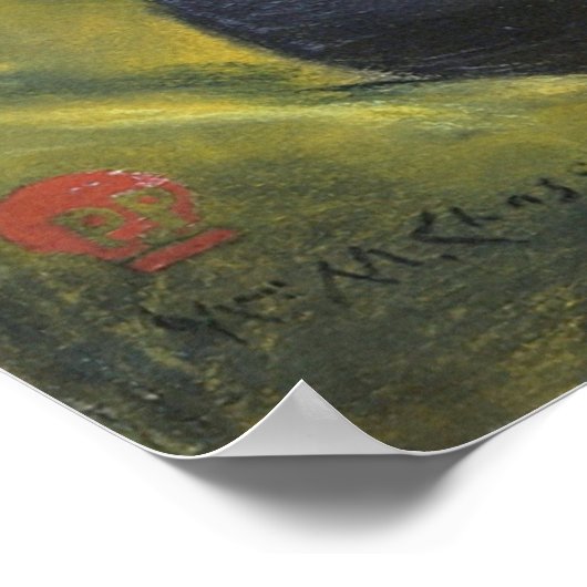 Poster Chase - Fleurs, 1883 (Coin)