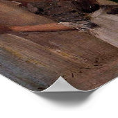 Poster Chase - Jour du lavage, Jardin, Brooklyn 1886 (Coin)