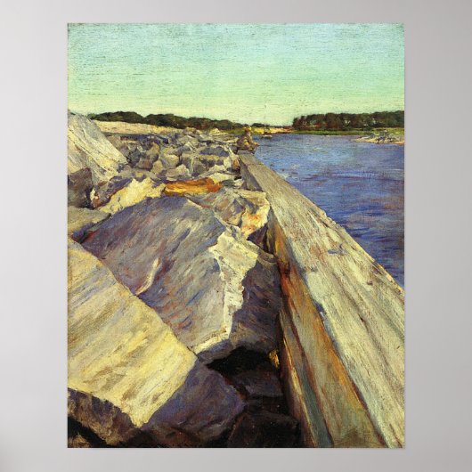 Poster Chase - Le Pêcheur Solitaire 1890 (Devant)