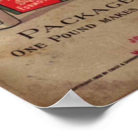 Poster Chase & Sanborn's Tea (Coin)