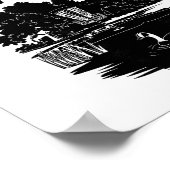 Poster Chase The Chains Disc Golf Frisbee Art  (Coin)