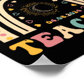 Poster Chaser Eclipse Solaire 2024 Avril 8 Enseignant (Coin)