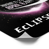 Poster Chaser Solar Eclipse 2024 Drôle Deux Fois Dans Une (Coin)