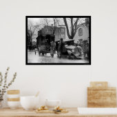 Poster Chasing Bootleggers in Washington, DC 1922 (Cuisine)
