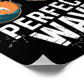 Poster Chasing The Perfect Wave Surfing - Beach Adventure (Coin)