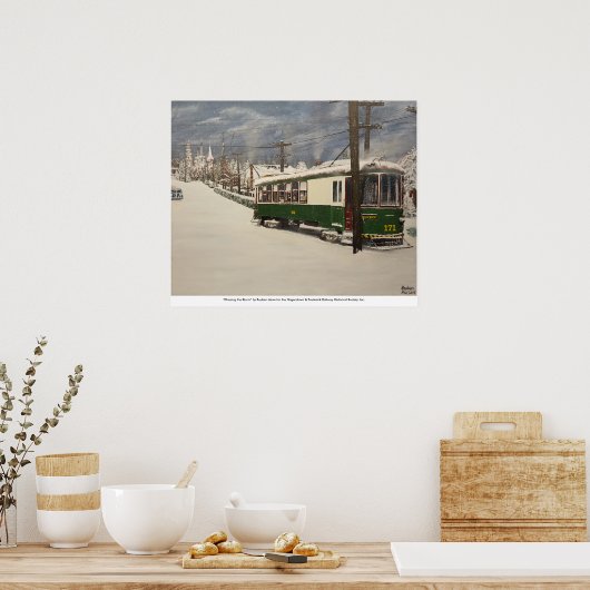 Poster "Chasing the Storm" (Cuisine)