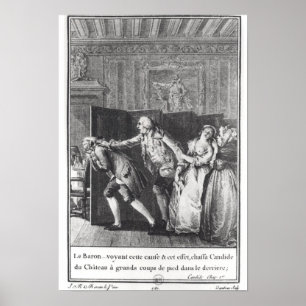 Poster Chassa Candide du Chateau de Le Baron