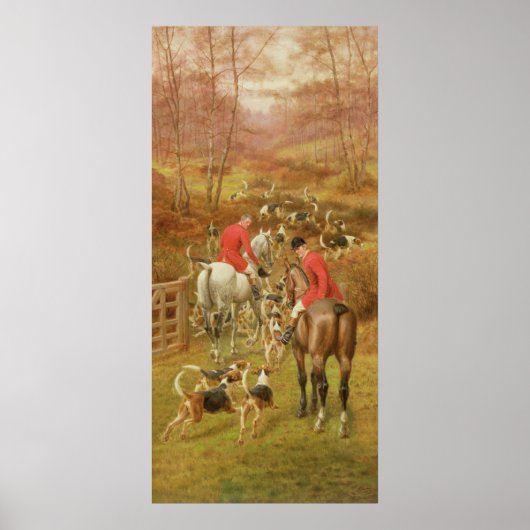 Poster Chasse, 1906 (Devant)