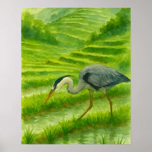 Poster Chasse à la grue (Devant)