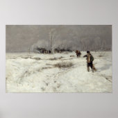 Poster Chasse à la neige (Devant)