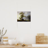 Poster Chasse à la sauvagine, 1828 (Cuisine)