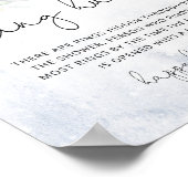 Poster Chasse à l'anneau d'eucalyptus d'hiver (Coin)