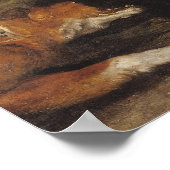 Poster Chasse à l'ours ou bataille entre chiens et ours (Coin)