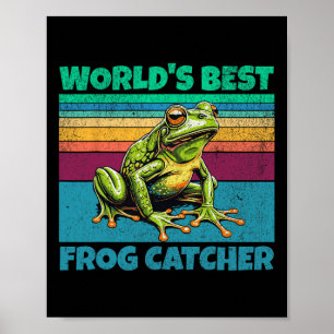 Poster Chasse Amphibienne amusante pour le meilleur attra