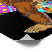 Poster Chasse amusante aux oeufs de Pâques (Coin)