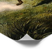 Poster Chasse au buffle aux Etats-Unis (Coin)