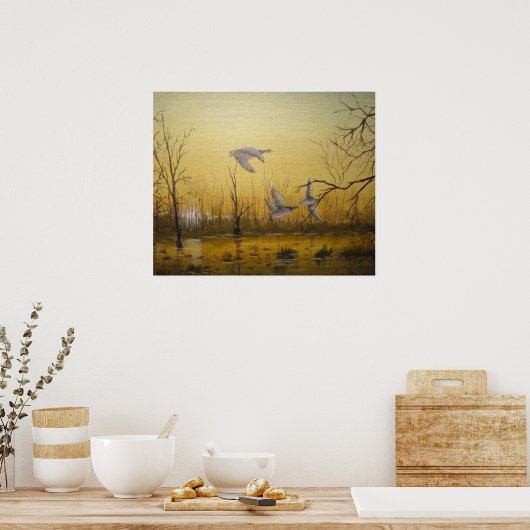 Poster Chasse au canard (Cuisine)