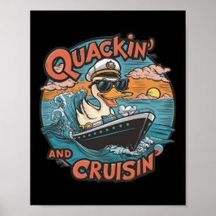 Poster Chasse au canard amusant Cachage