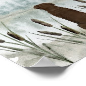 Poster Chasse au canard Nourriture murale Art (Coin)