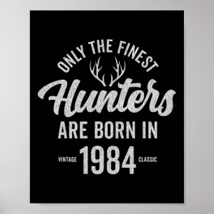 Poster Chasse au cerf de 41 ans 1984 41e anniversaire