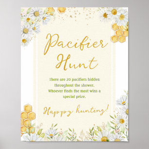 Poster Chasse au Pacifique Honeybee Mommy to Bee Baby sho