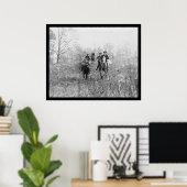 Poster Chasse au renard en Virginie 1924 (Bureau à domicile)