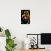 Poster Chasse au Tigre (Bureau à domicile)