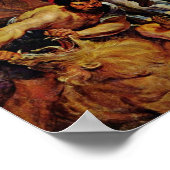 Poster Chasse Au Tigre Et Au Lion Par Rubens Peter Paul (Coin)