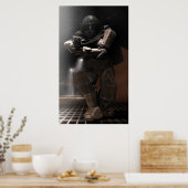 Poster Chasse aux bogues (Cuisine)