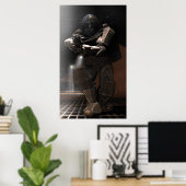 Poster Chasse aux bogues (Bureau à domicile)