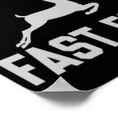 Poster Chasse Aux Cerfs Mangez Plus Rapide Alimentation C (Coin)