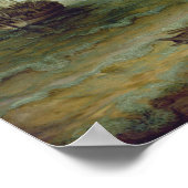 Poster Chasse aux chèvres sauvages sur la côte, 1620 (Coin)