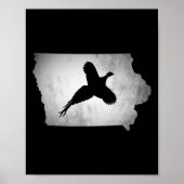 Poster Chasse aux faisans de l'Iowa (Devant)