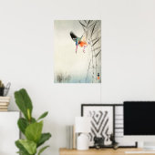 Poster Chasse aux martin-pêcheurs - Ohara Koson - Art Vin (Bureau à domicile)
