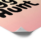 Poster Chasse aux oeufs de Pâques (Coin)