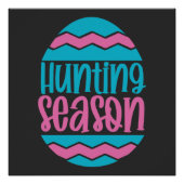 Poster Chasse aux oeufs de Pâques. Célébrer (Devant)