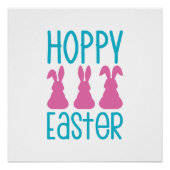 Poster Chasse aux oeufs de Pâques - Dieu (Devant)