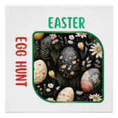 Poster Chasse aux oeufs de Pâques - Peeps (Devant)