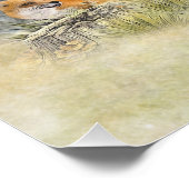 Poster Chasse avec Jagdterriers, Art (Coin)