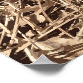 Poster Chasse Camo Camouflage Cadeaux pour chasseurs (Coin)