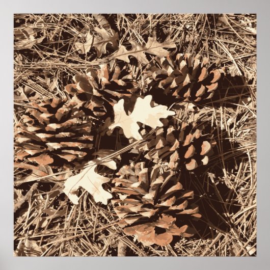 Poster Chasse Camo Camouflage Cadeaux pour chasseurs (Devant)