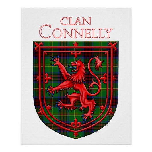Poster Chasse Connelly Tartan Scottish Plaid (Devant)