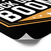 Poster Chasse de canard s amusant Canard Boom Gear graphi (Coin)