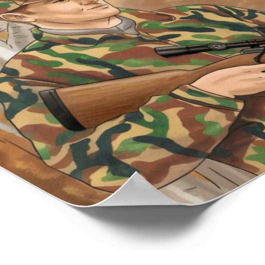 Poster Chasse début de saison chasseur de primes (Coin)