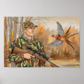 Poster Chasse début de saison chasseur de primes (Devant)