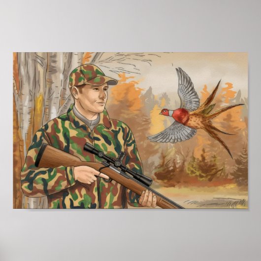Poster Chasse début de saison chasseur de primes (Devant)