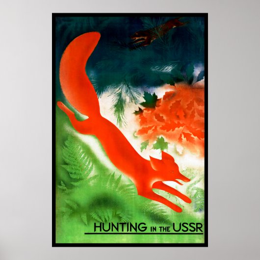 Poster Chasse en URSS (Devant)