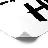 Poster Chasse extrême Karate Kick Deer (Coin)