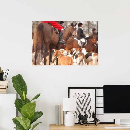 Poster Chasse Fox (Bureau à domicile)